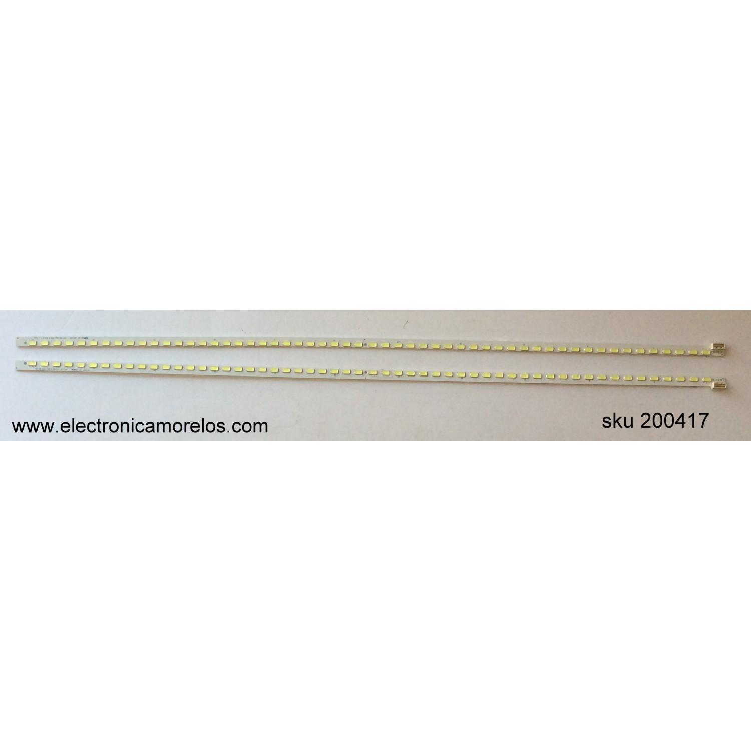 KIT DE LED PARA TV / LG DISPLAY LC420EUG(RD)(V2) / 42"V6 EDGE FHD-3 REV1.0 R-TYPE / MODELO 42LV4400-UA.CUSYLH